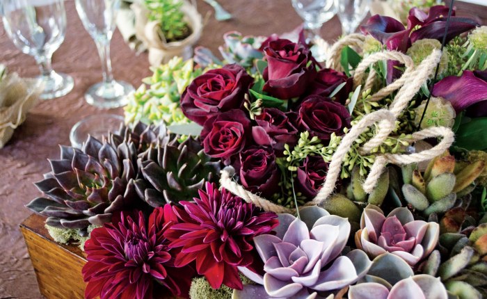 What’s Trending in Succulents – Part 1- Succulents replacing flowers at Weddings!